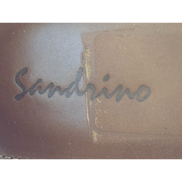 Sandrino Men's Extra Light Camel/Brown Leather‎ Slip-On Casual Loafer Sz 10 1/2 - Picture 6 of 15